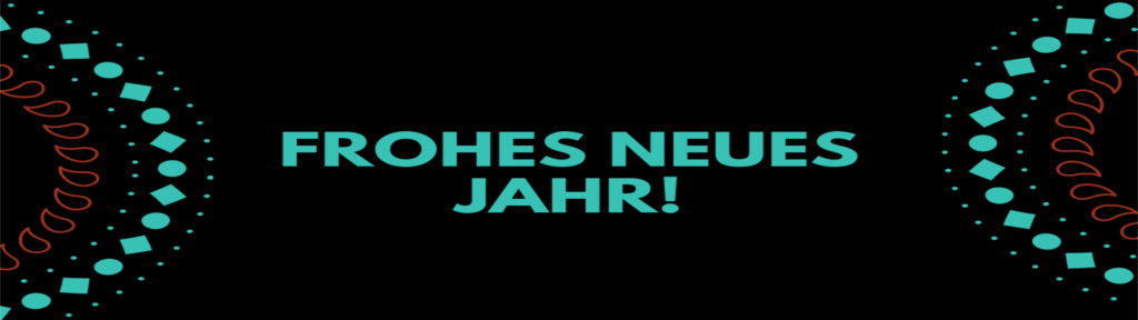 Frohes neues Jahr Twitter Beitrag