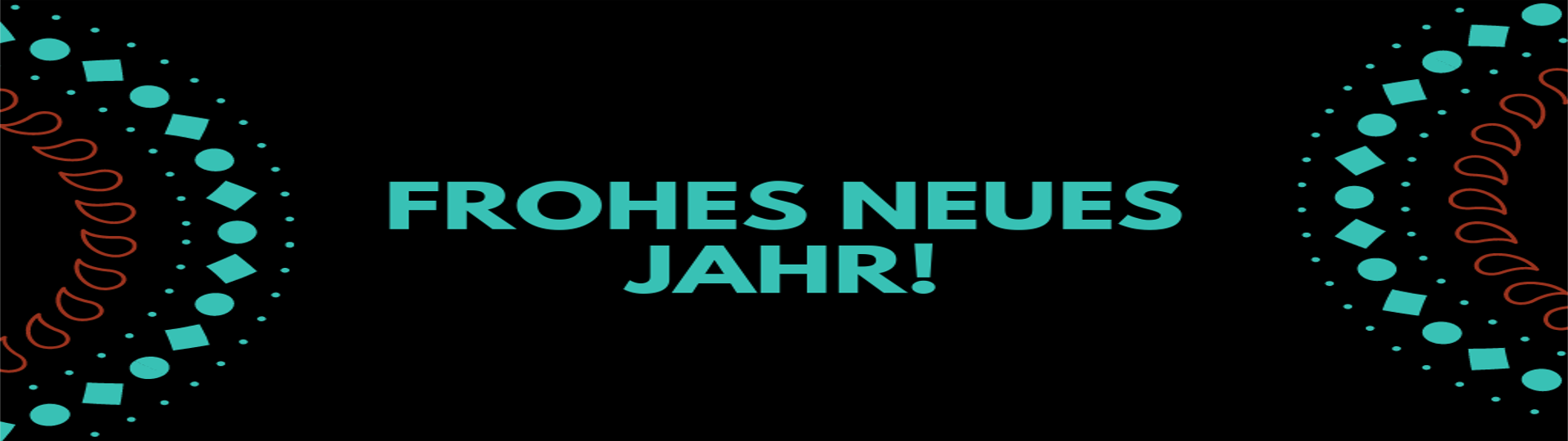 Frohes neues Jahr Twitter Beitrag