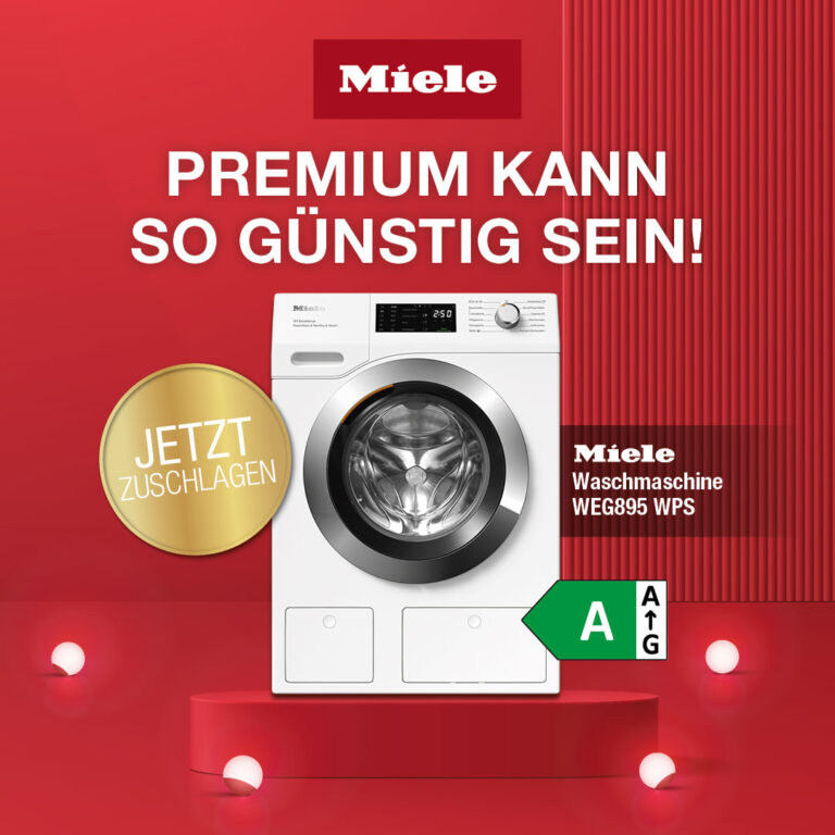 4 Hausgeräteaktion Miele KW02 03 1080x1080px Waschmaschine WEG895 WPS